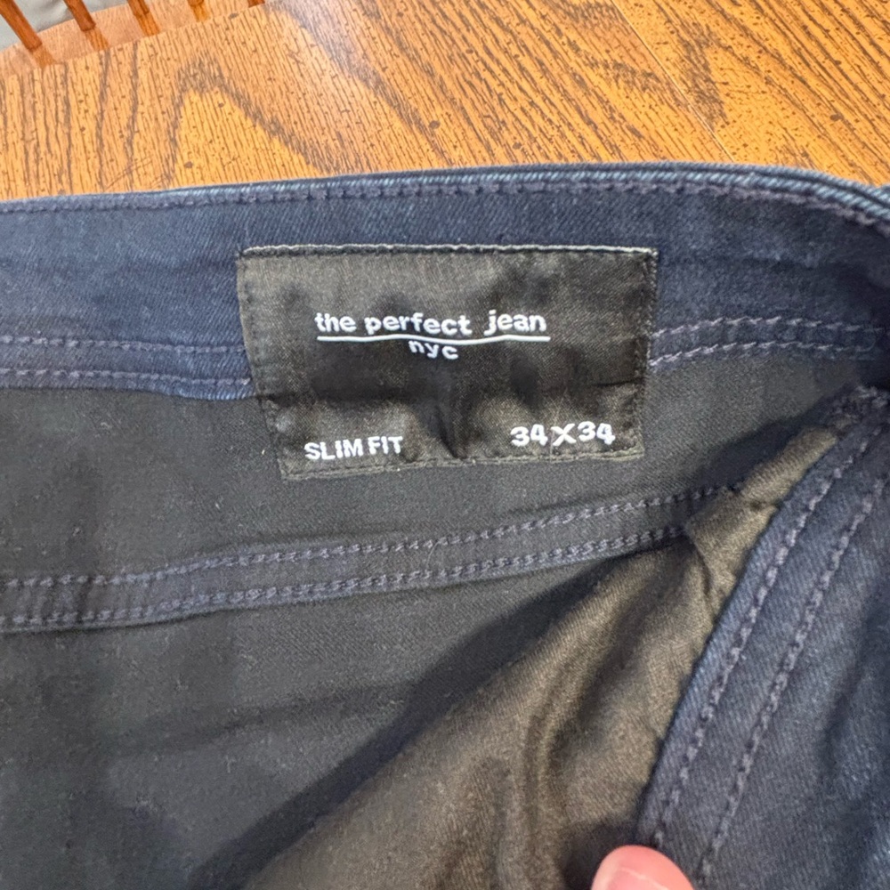 NWT The Perfect Jean slim fit men’s 34x34 - Picture 7 of 12